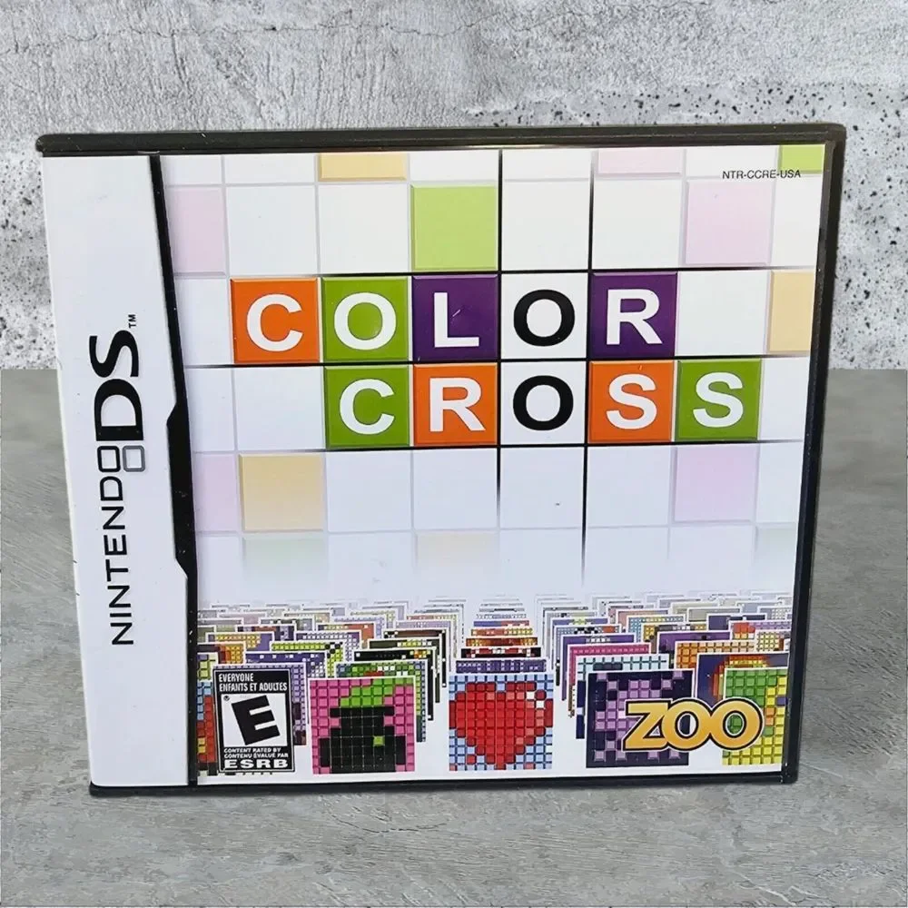 Color Cross (Nintendo DS, 2010) Includes Manual + Insert‎